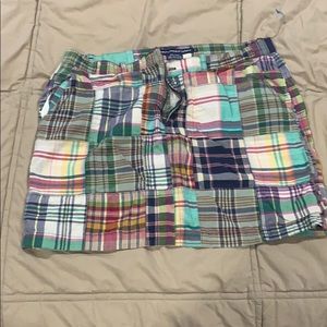 Ralph Lauren plaid mini skirt